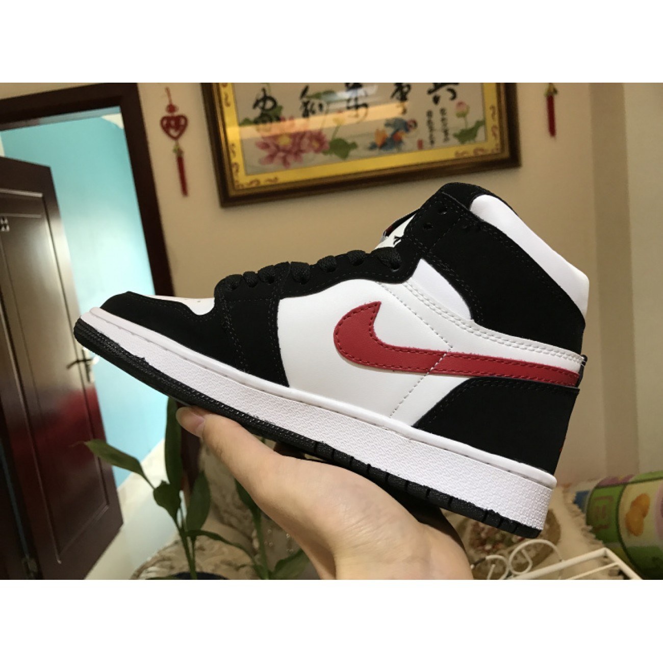 Air Jordan 1 Retro High GS Panda 879631-302