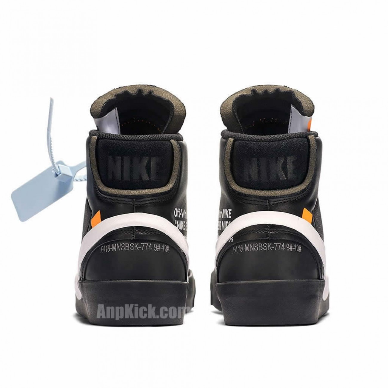 Nike Blazer Mid Off-White Grim Reaper Black White AA3832-001