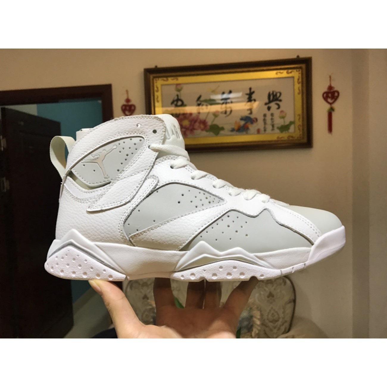 Air Jordan 7 White Metallic Silver 304775-120