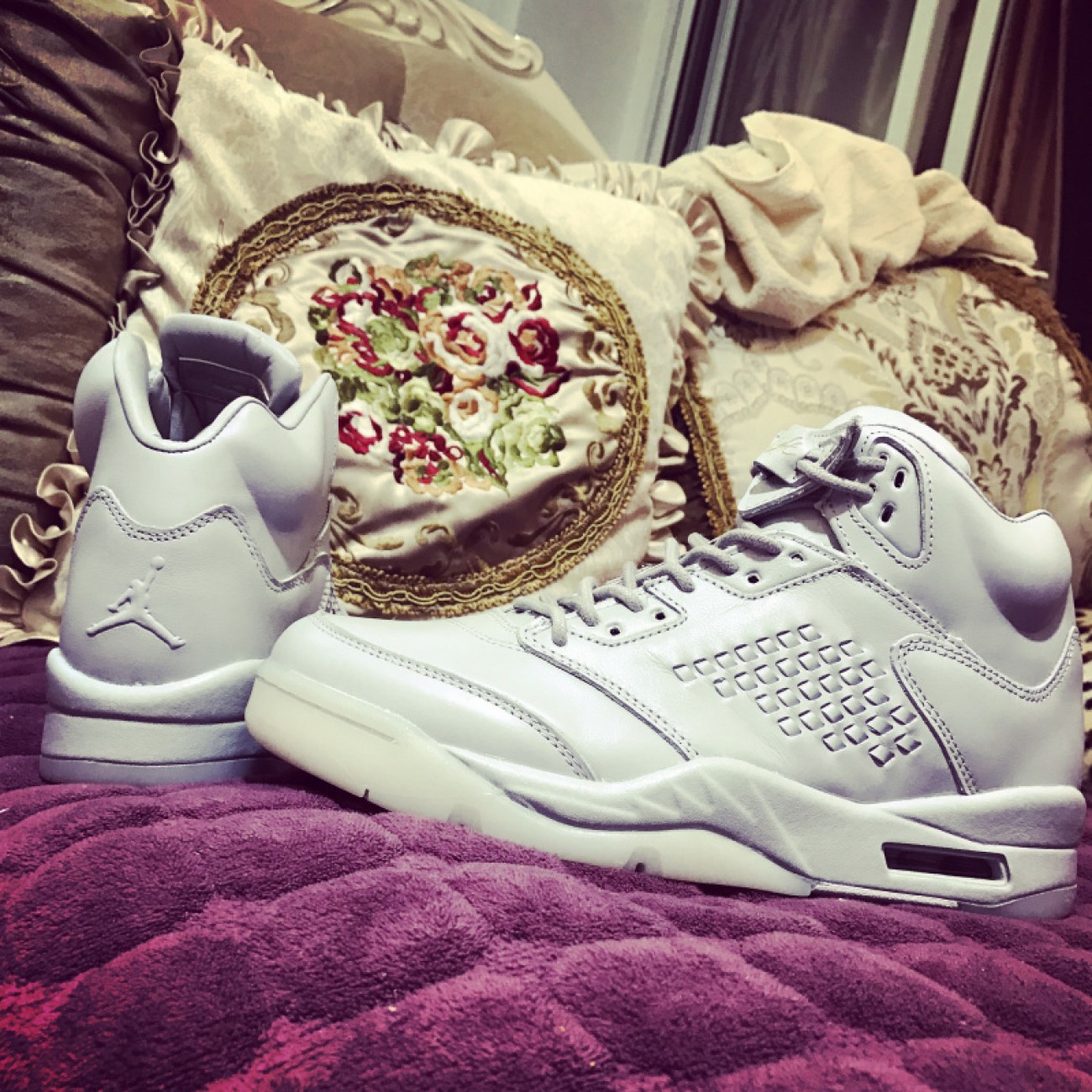 Air Jordan 5 Premium Pure Platinum 881432-003