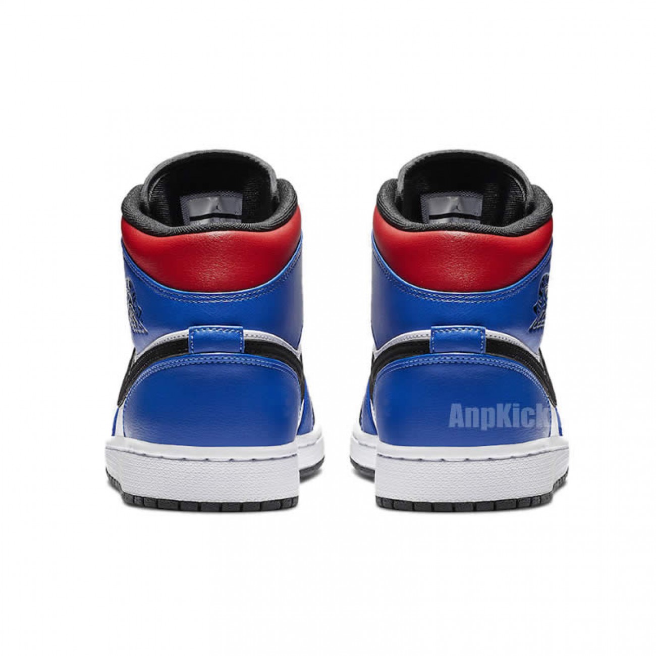 Air Jordan 1 Mid GS Top 3 Red/Blue/White/Black 554725-124