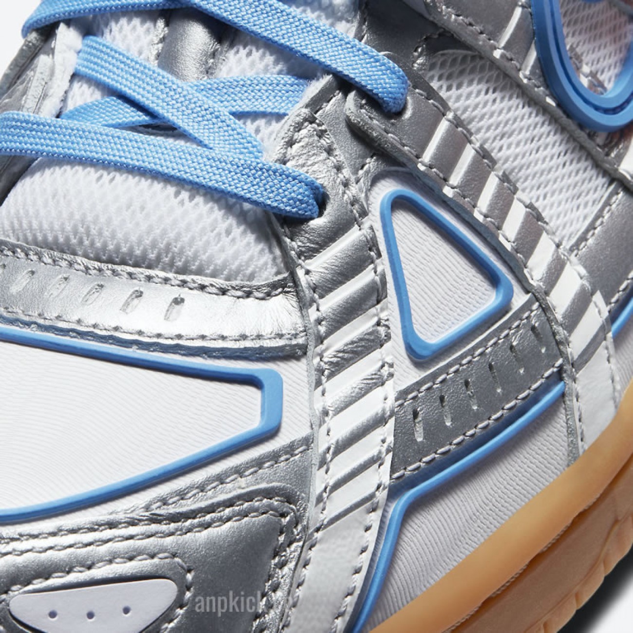 OFF-WHITE x Nike Air Rubber Dunk University Blue Release Date CU6015-100