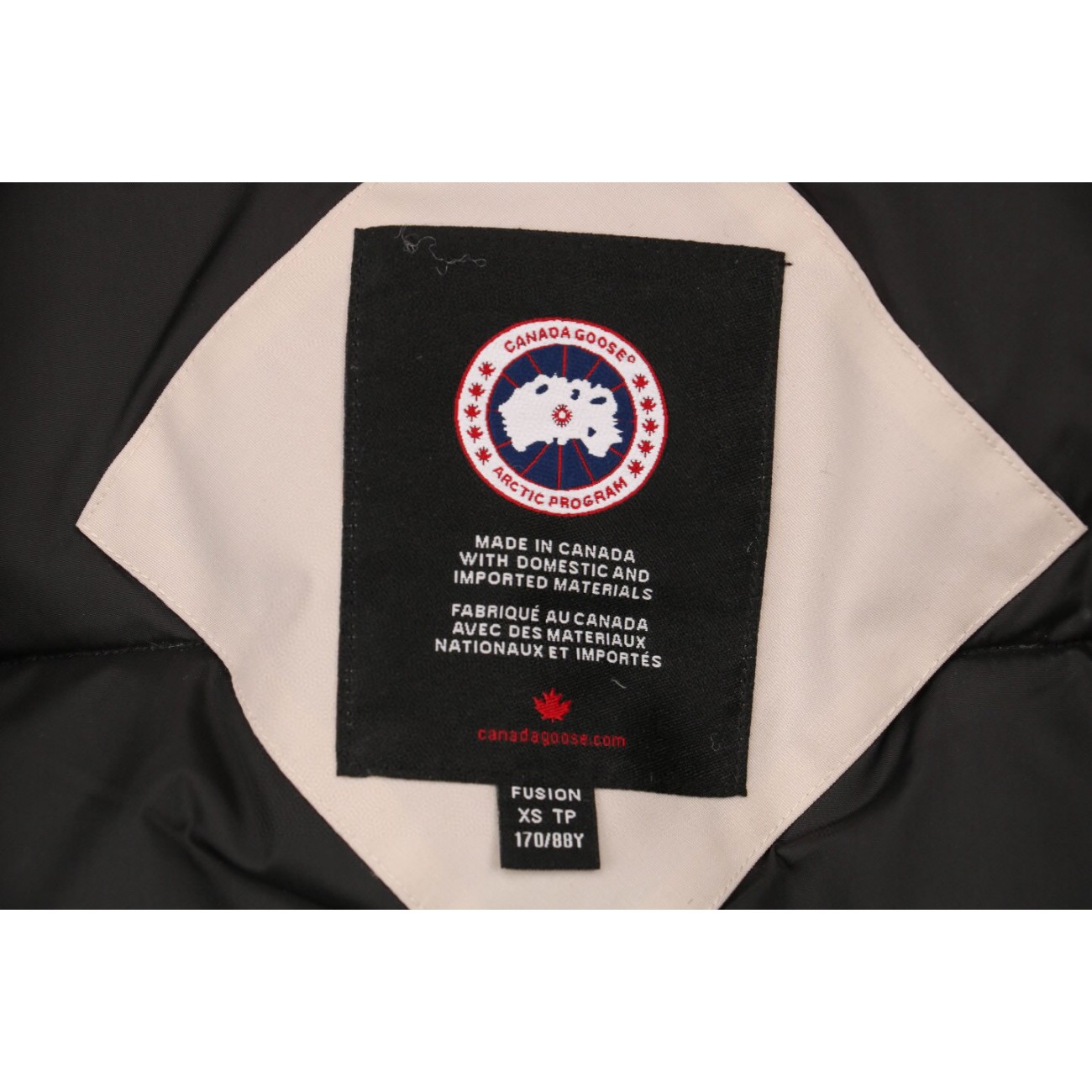 08 ' Canada Goose '19FW Expedition 4660MA Down Jacket Coat Cream White