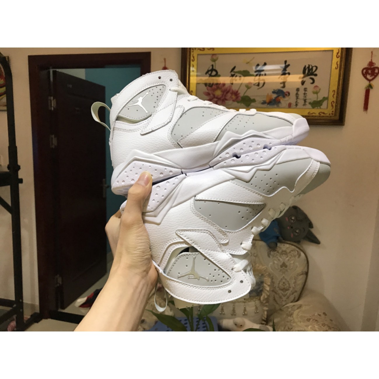 Air Jordan 7 White Metallic Silver 304775-120
