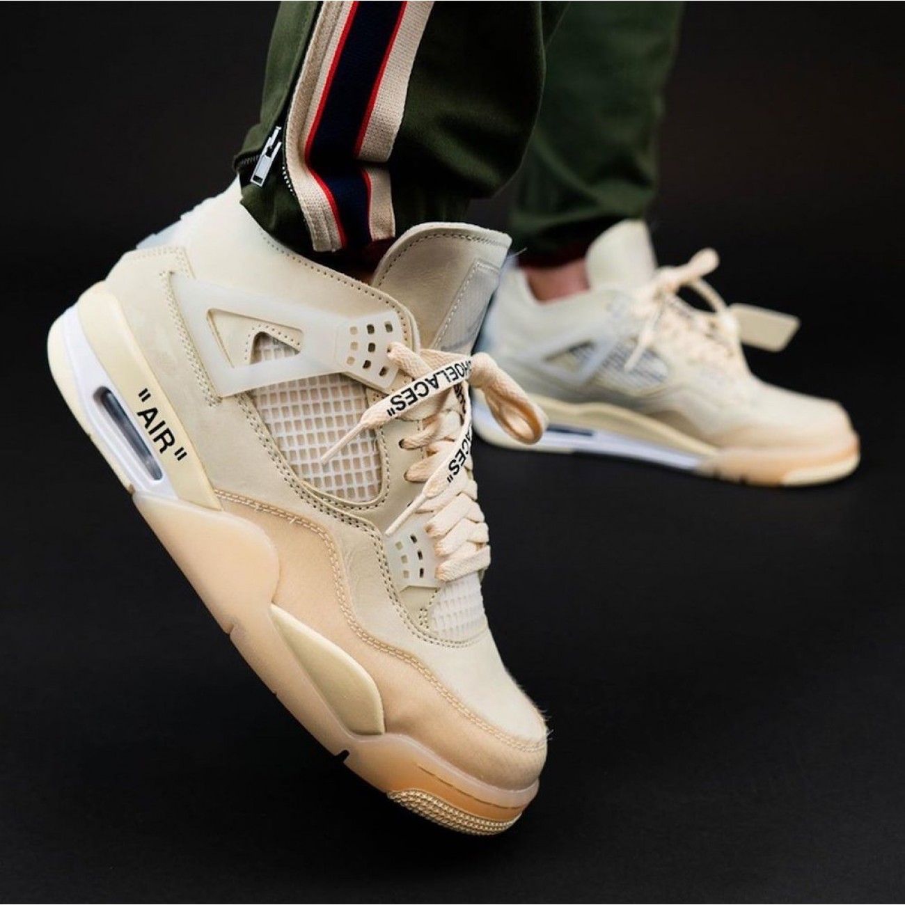 Off-White x Air Jordan 4 Sail CV9388-100 Mens Wmns Pre Order Release Date
