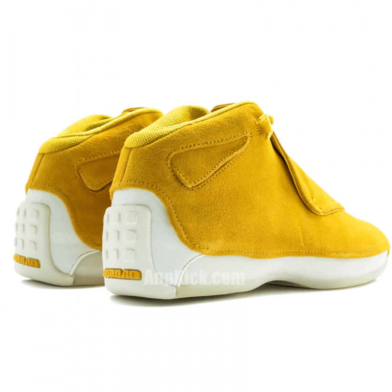Air Jordan 18 Toro Yellow Ochre Suede AA2494-701 Release Date 2018
