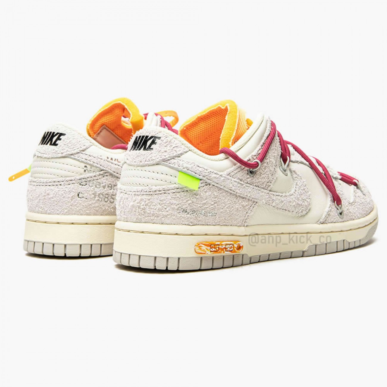 Nike SB Dunk Low Off-White Lot 35 OF 50 DJ0950-114