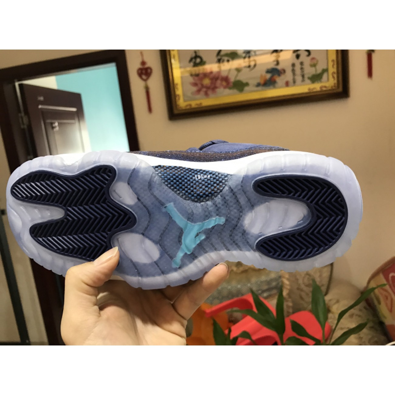 Air Jordan 11 Low GS Blue Moon 580521-408