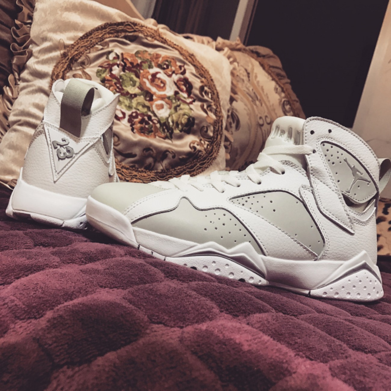 Air Jordan 7 White Metallic Silver 304775-120