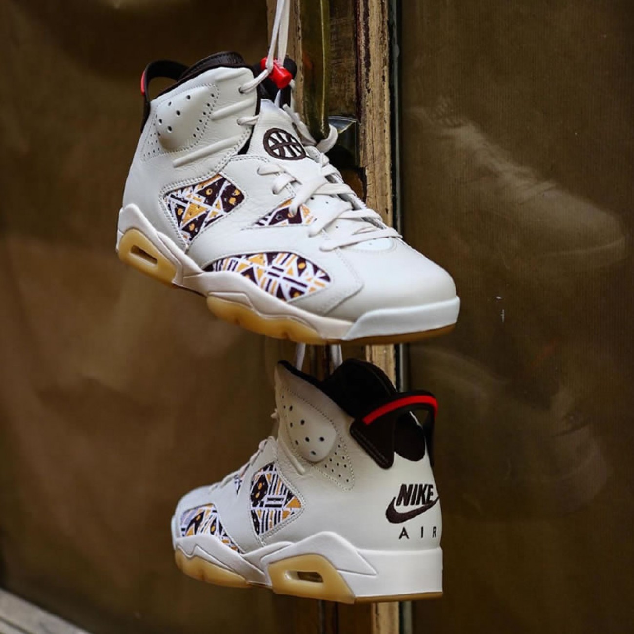 Air Jordan 6 Retro Quai 54 2020 Sail Baroque Brown CZ4152-100