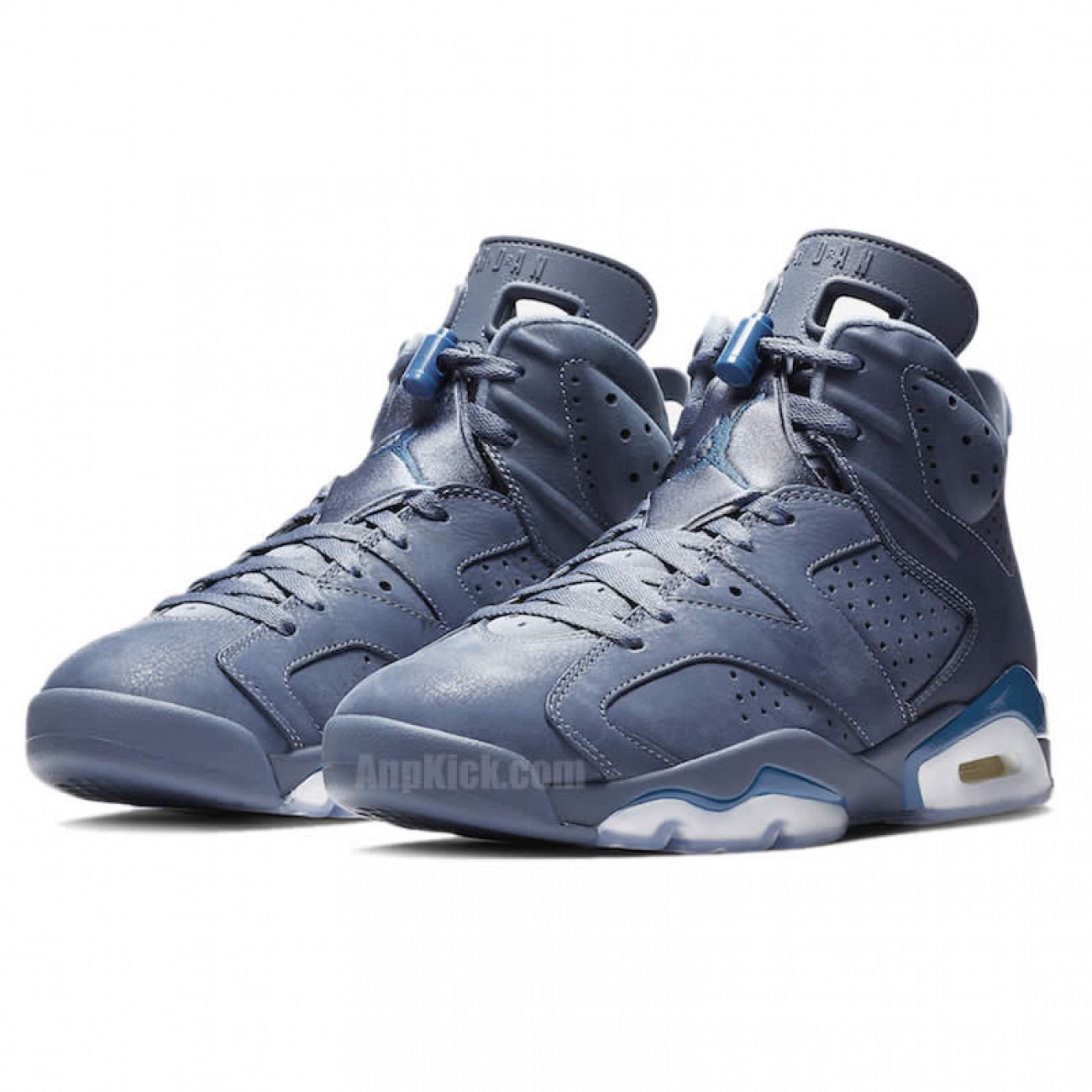 Air Jordan 6 Jimmy Butler PE Diffused Blue On Feet 384664-400