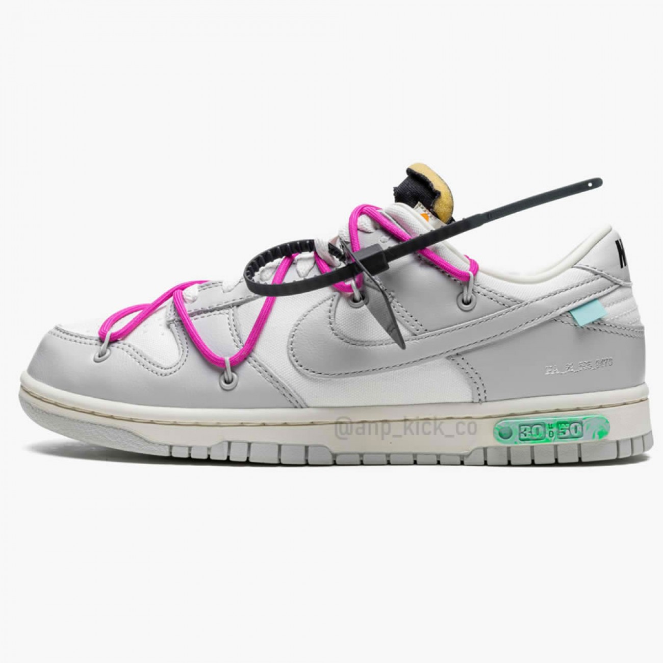 Nike SB Dunk Low Off-White Lot 30 OF 50 DM1602-122