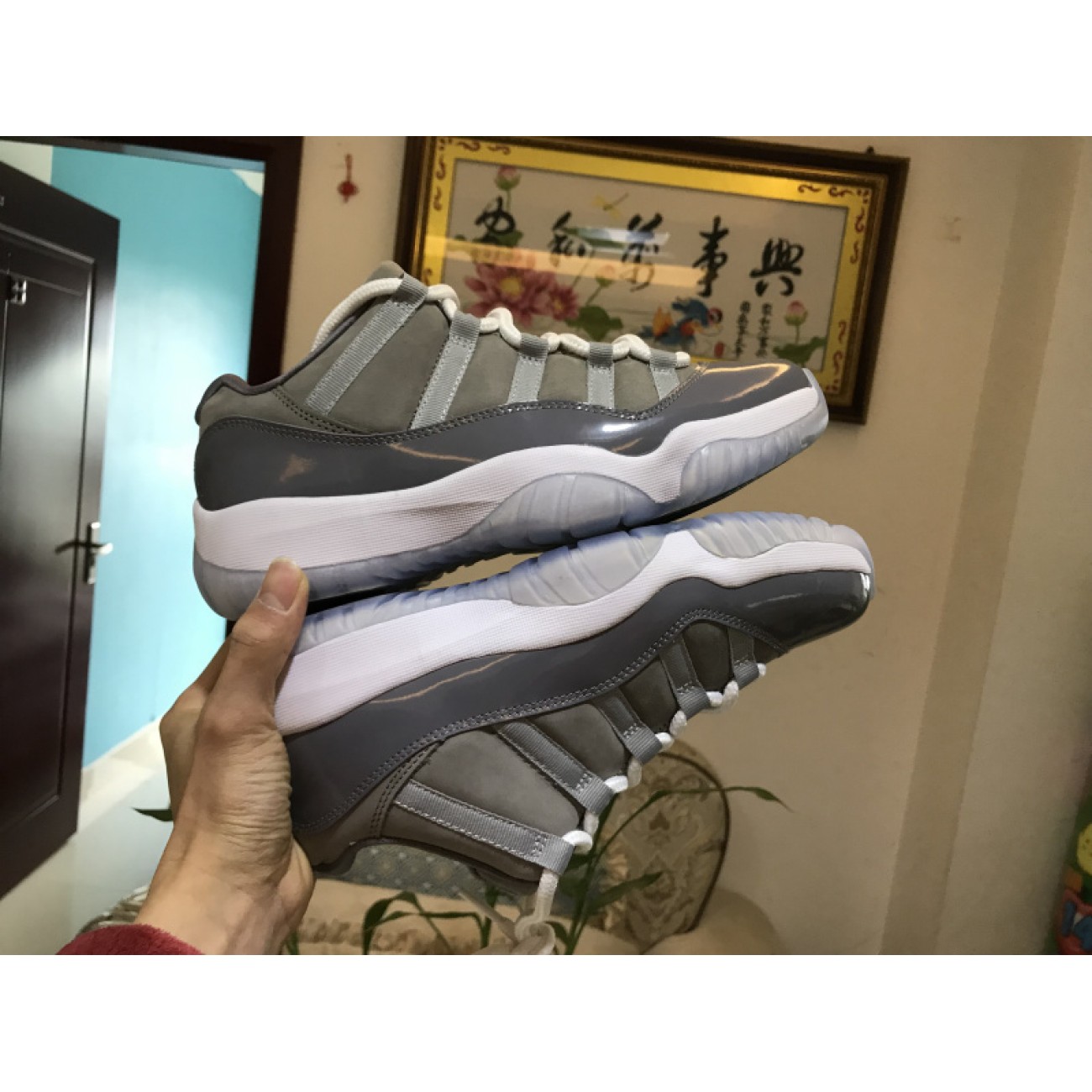 Air Jordan 11 Retro Low Cool Grey AJ11 528895-003