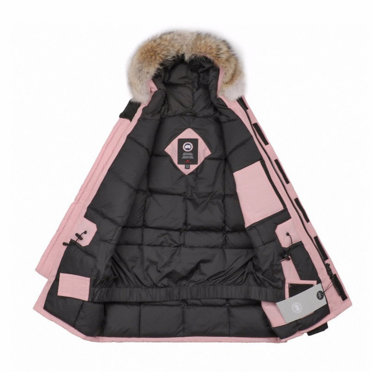 08 ' Canada Goose '19FW Expedition 4660MA Down Jacket Coat Pink