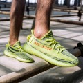Adidas Originals Yeezy Boost 350 V2 Semi Frozen Yellow Yebra B37572