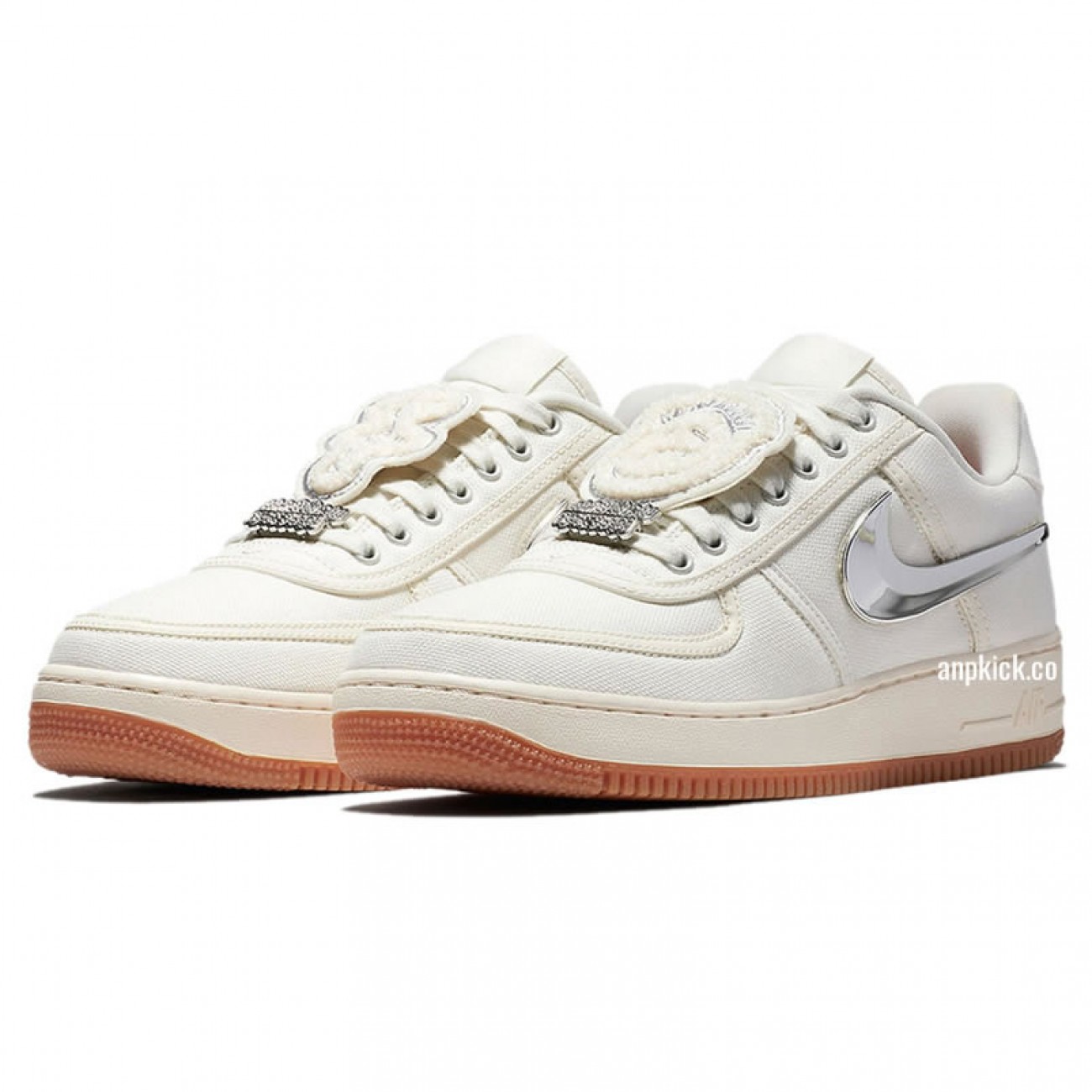 Travis Scott x Nike Air Force 1 Low Sail Release Date For Sale AQ4211-101