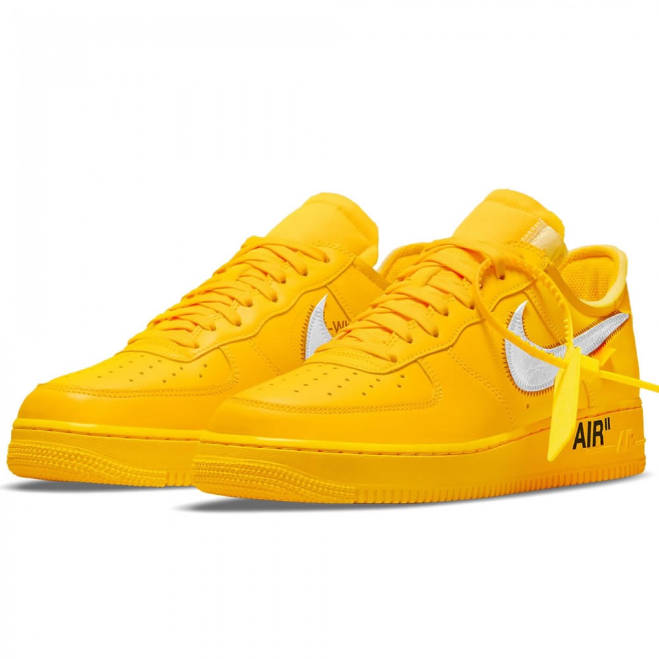 Off-White x Nike Air Force 1 University Gold DD1876-700