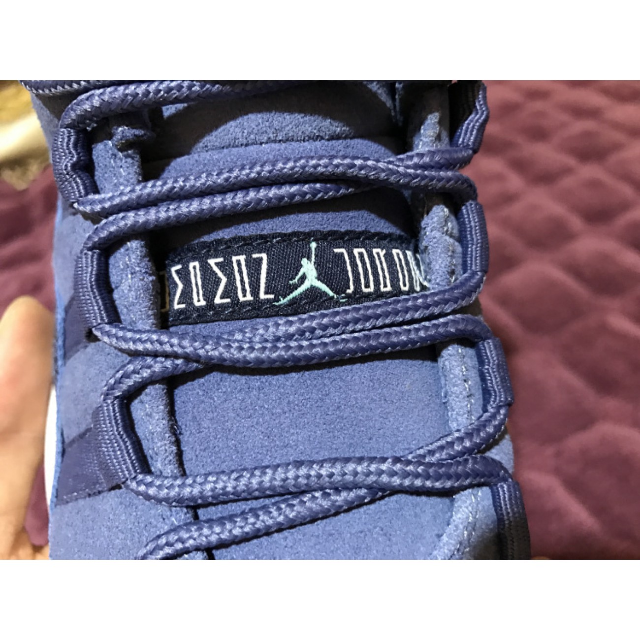 Air Jordan 11 Low GS Blue Moon 580521-408