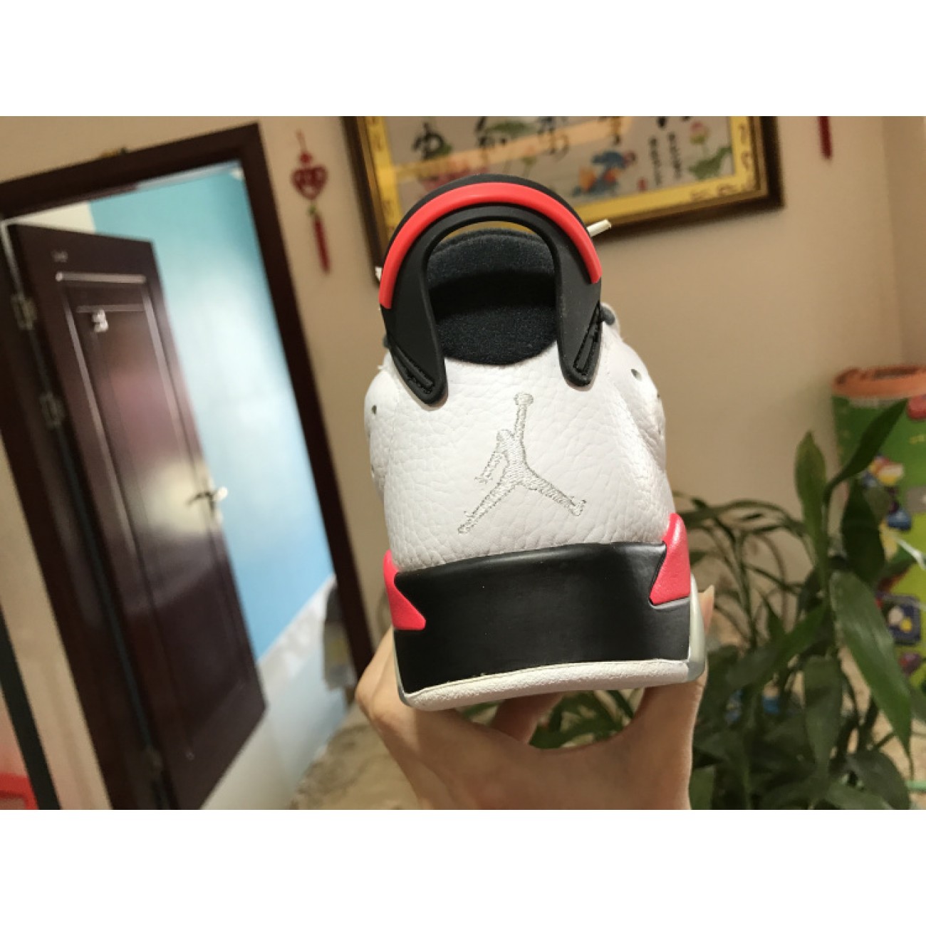 Air Jordan 6 Retro Low White Infrared 304401-123