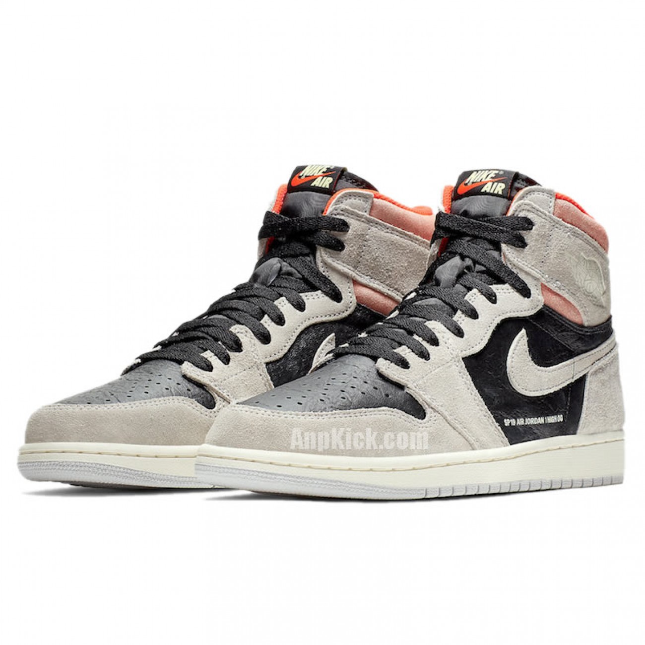 Air Jordan 1 Retro High OG Neutral Grey Shoes 555088-018