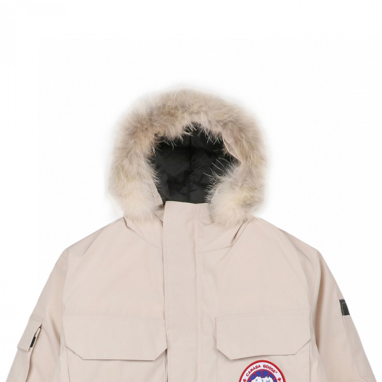 08 ' Canada Goose '19FW Expedition 4660MA Down Jacket Coat Cream White