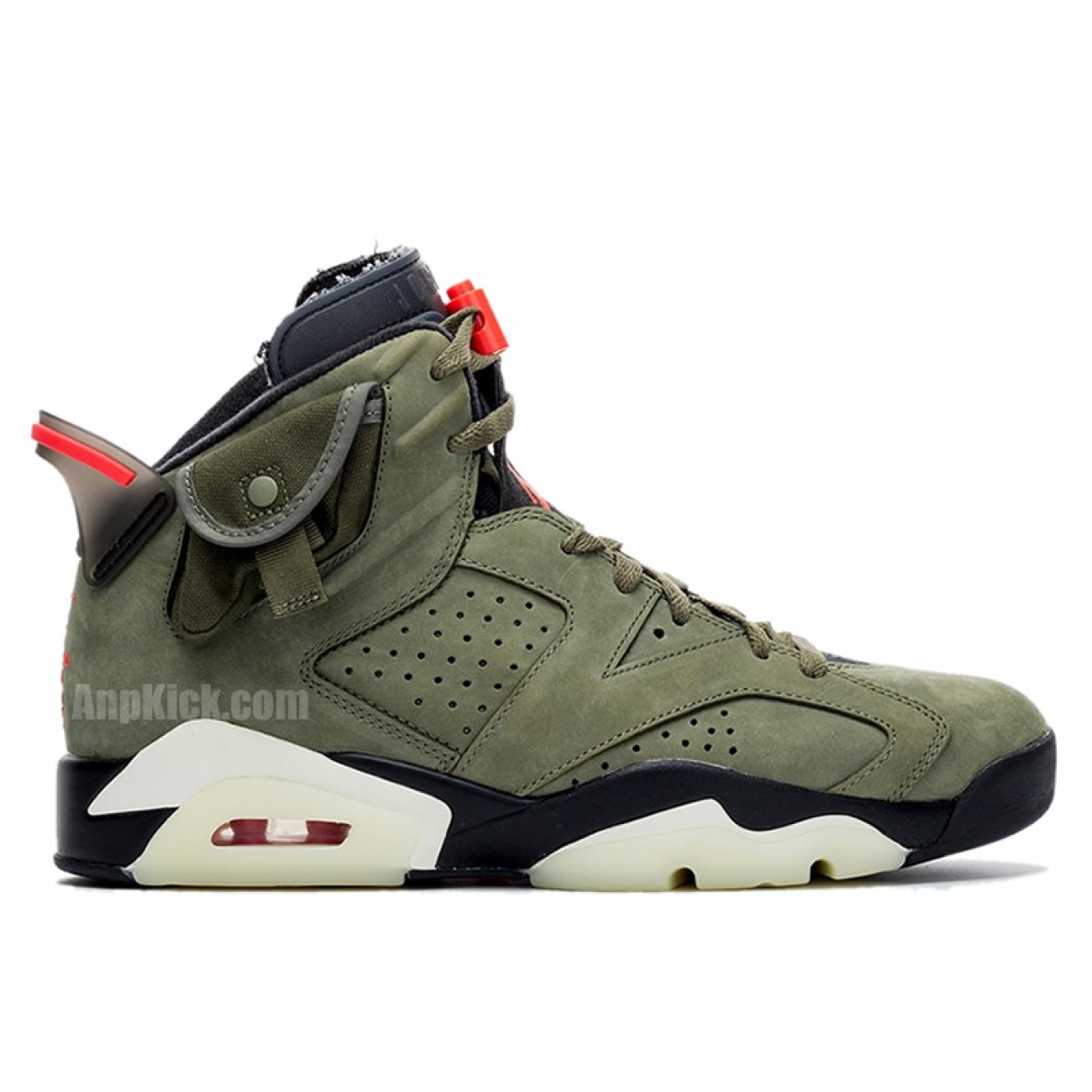 Travis Scott x Air Jordan 6 Olive Cactus Jack For Sale CN1084-200