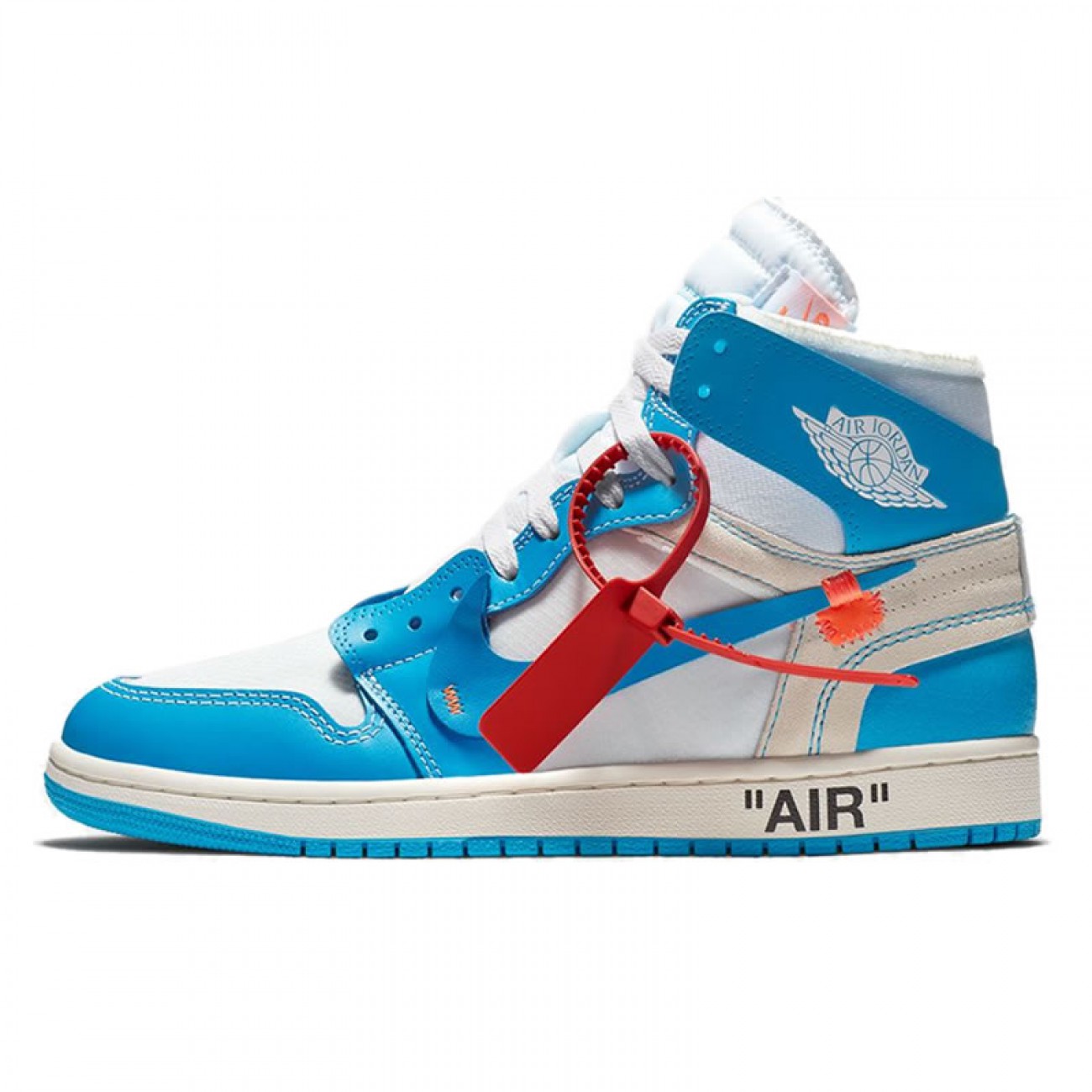 Off-White x Air Jordan 1 UNC OW Release For Sale AQ0818-148