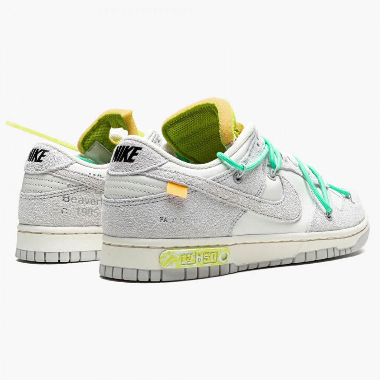 Nike SB Dunk Low Off-White Lot 14 OF 50 DJ0950-106