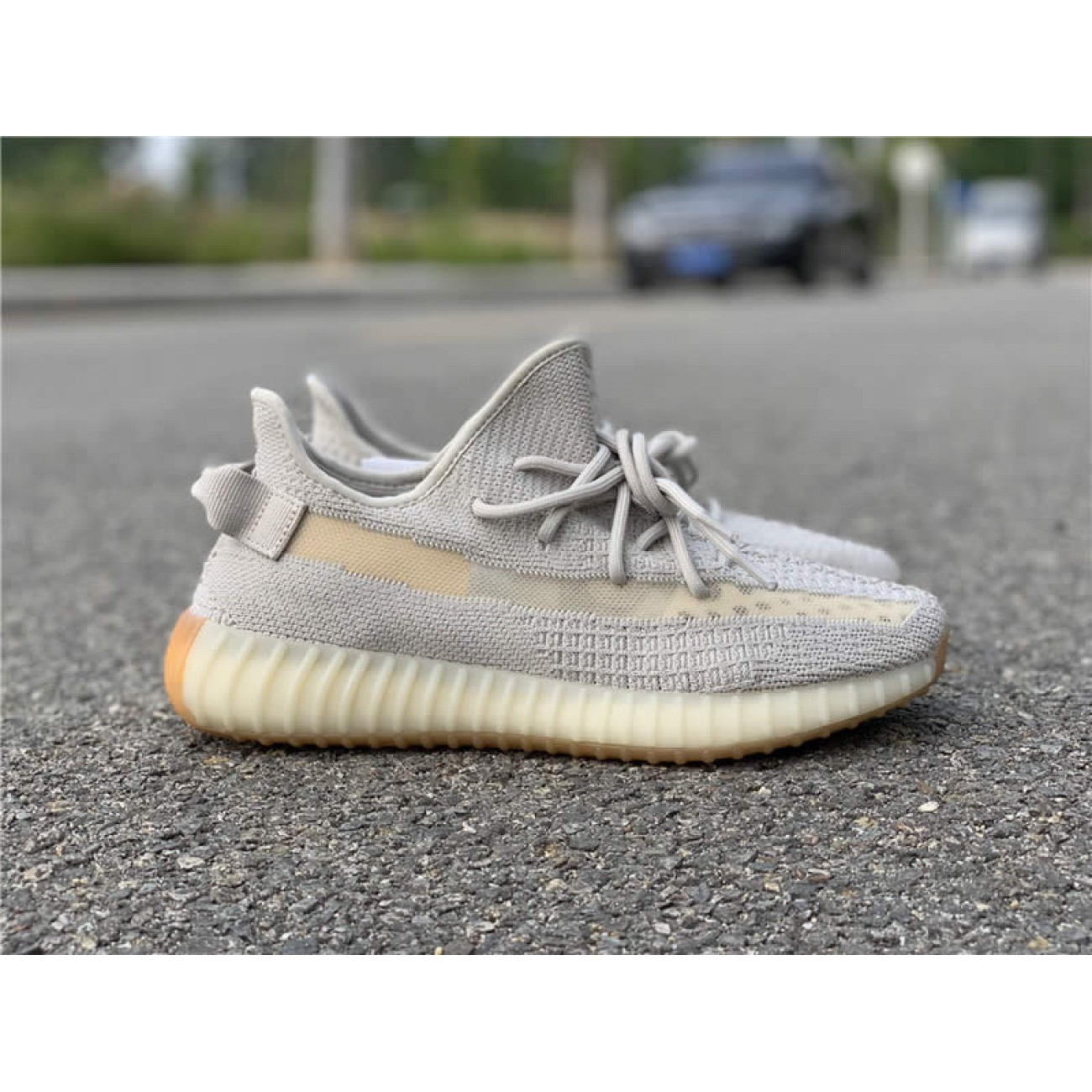 adidas Yeezy Boost 350 V2 Sesame / Static F99710 New Yeezys Shoes