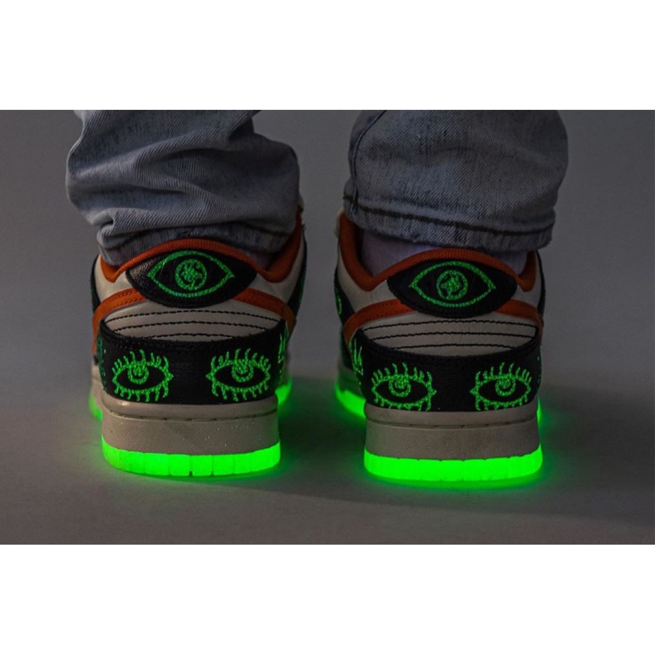 Nike Dunk Low Halloween Sail/Starfish-Black DD3357-100