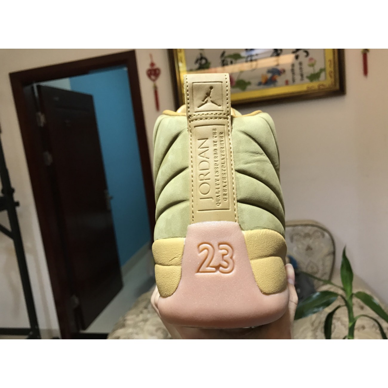 PSNY x Air Jordan 12 Wheat AA1233-700