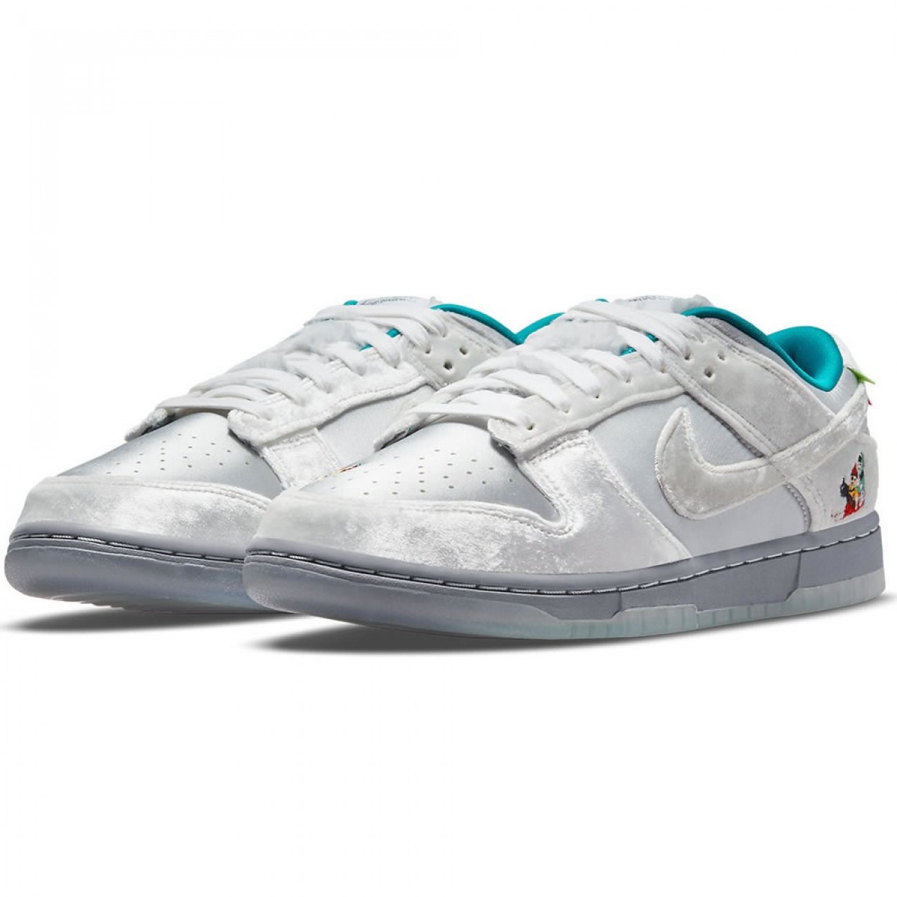 Nike Dunk Low ICE White/Silver-Blue DO2326-001