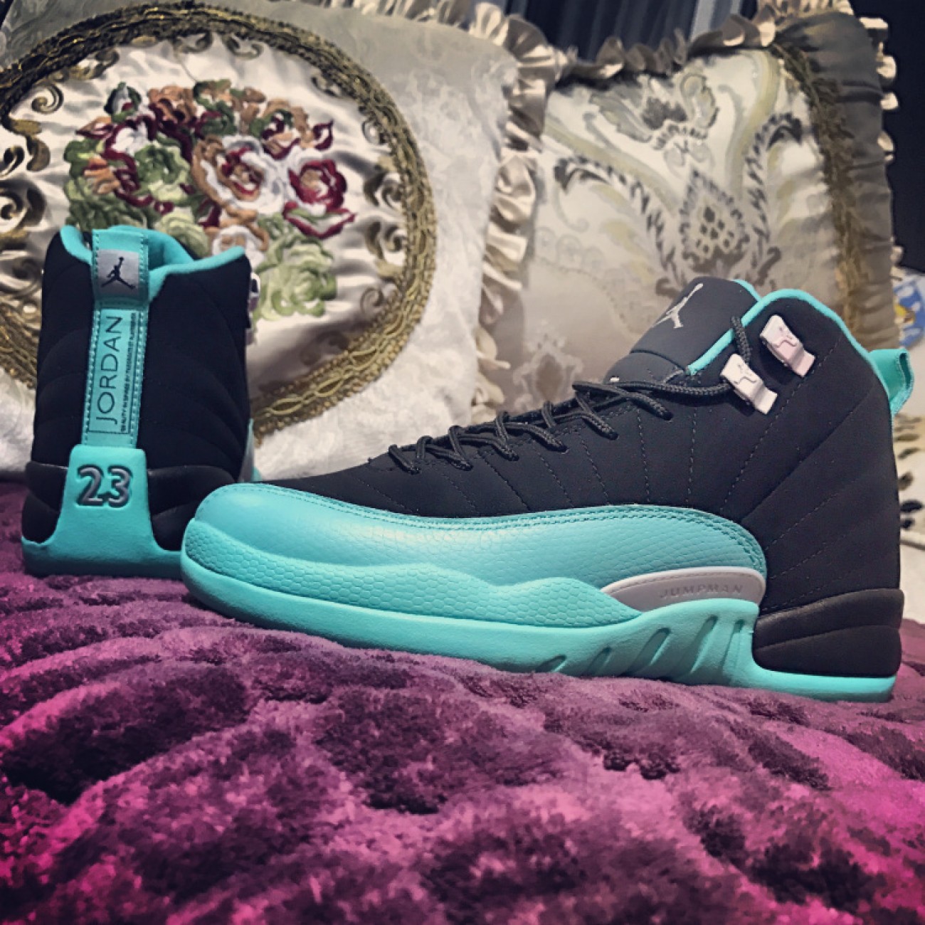 Air Jordan 12 GS Hyper Jade 510815-017