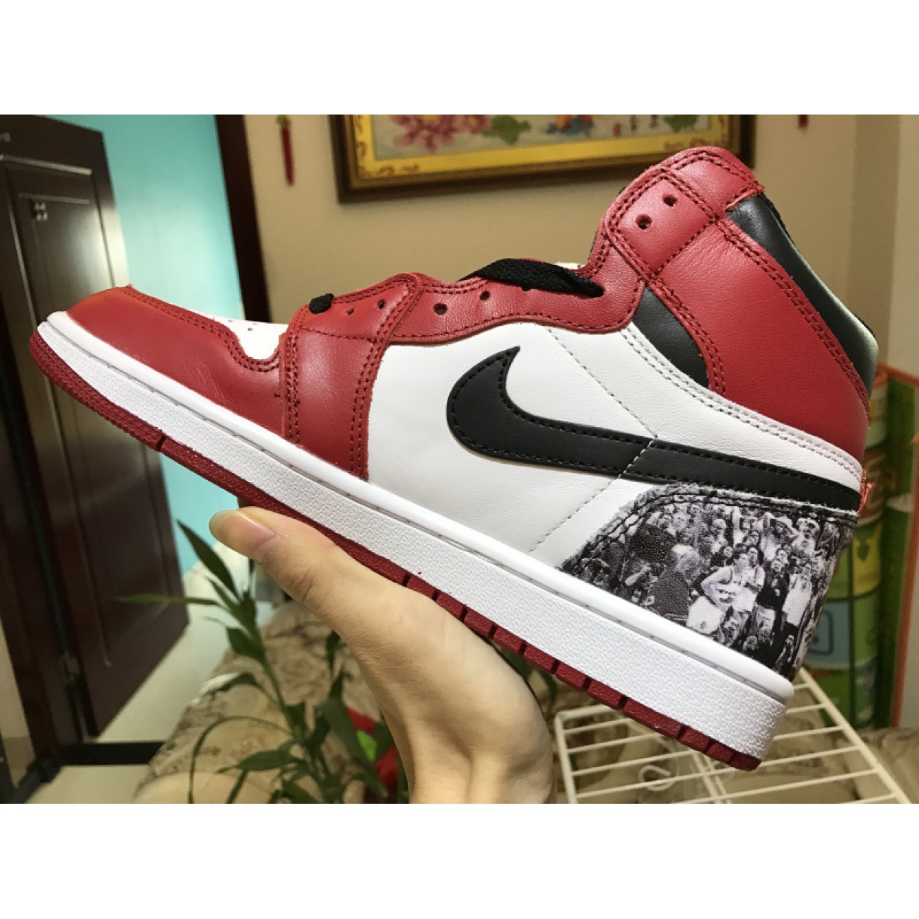 Air jordan 1 Chicago Cartoon 555088-101