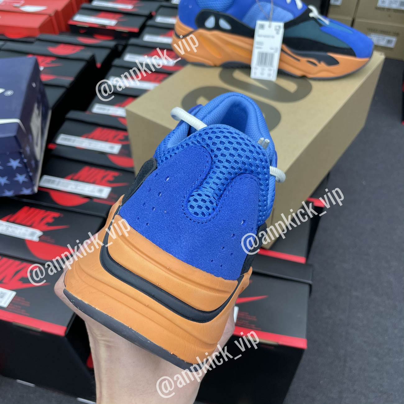 adidas Yeezy Boost 700 Bright Blue Orange GZ0541