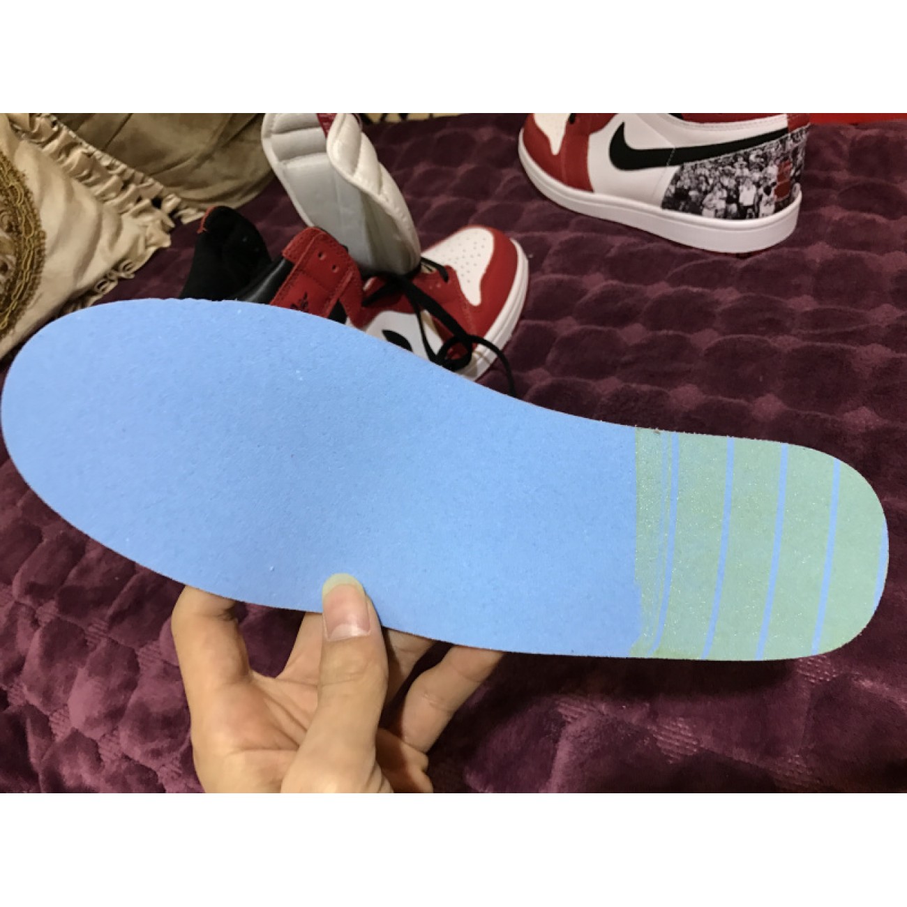 Air jordan 1 Chicago Cartoon 555088-101