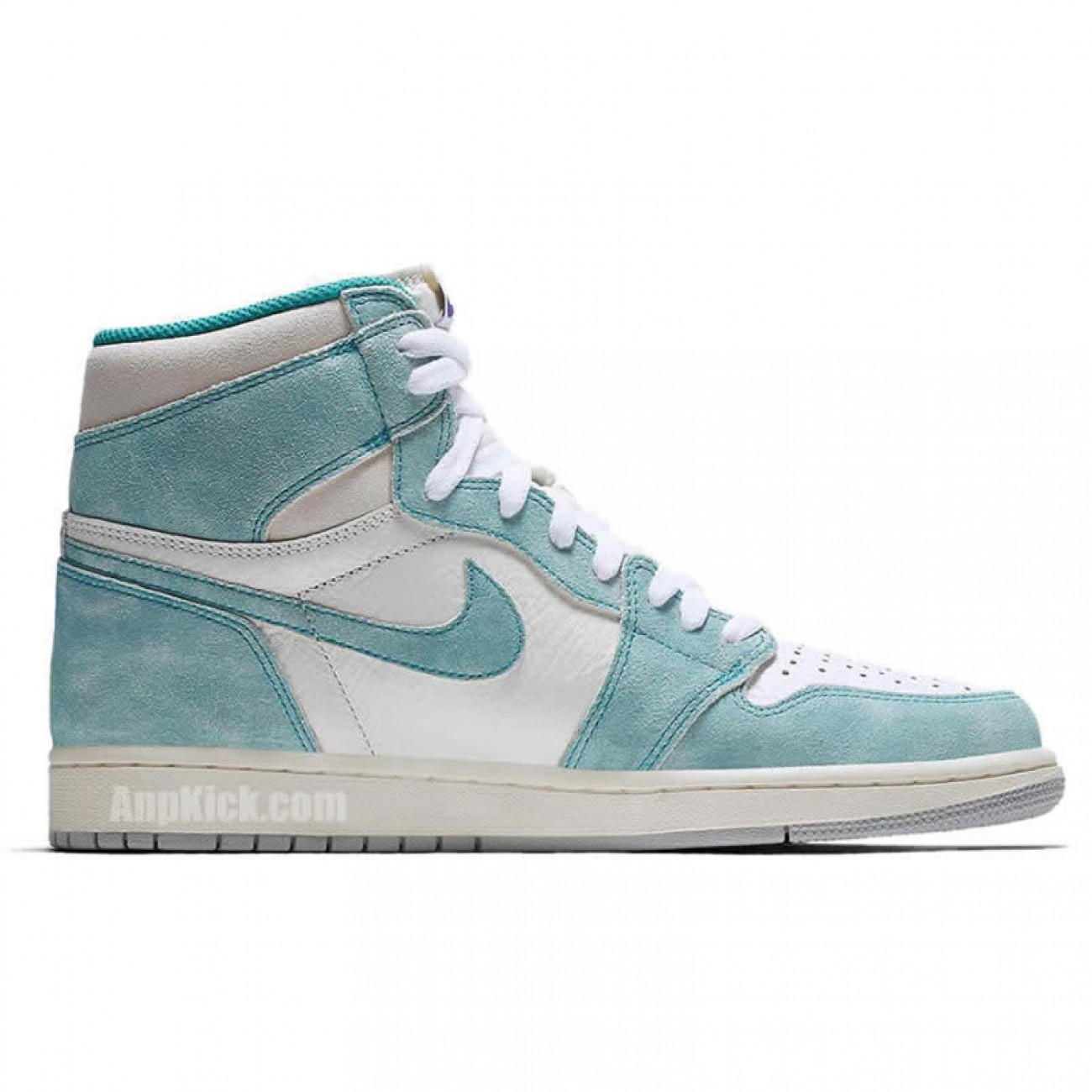 Air Jordan 1 Retro High OG Turbo Green White Grey 555088-311