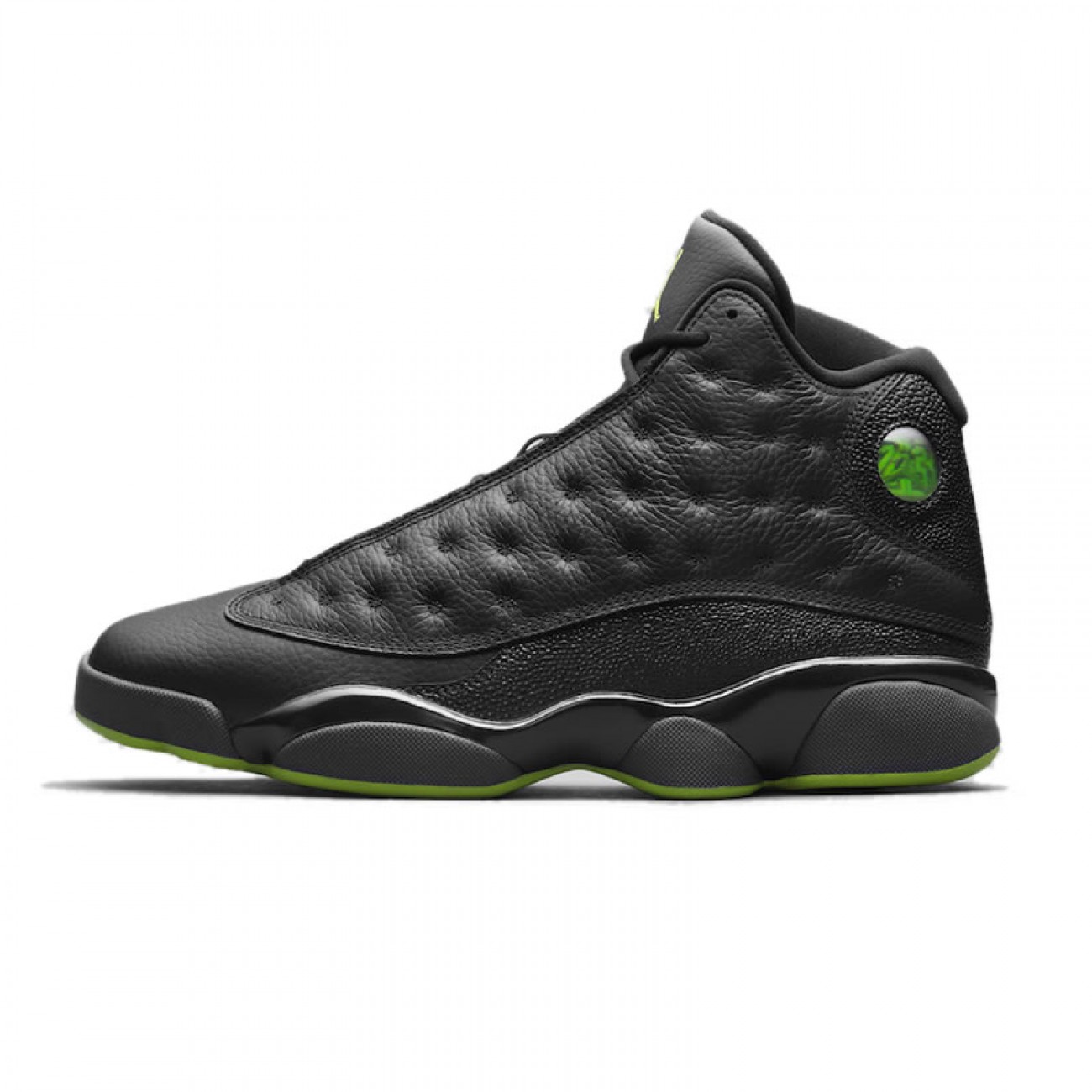 Air Jordan 13 Altitude Black Green 414571-042