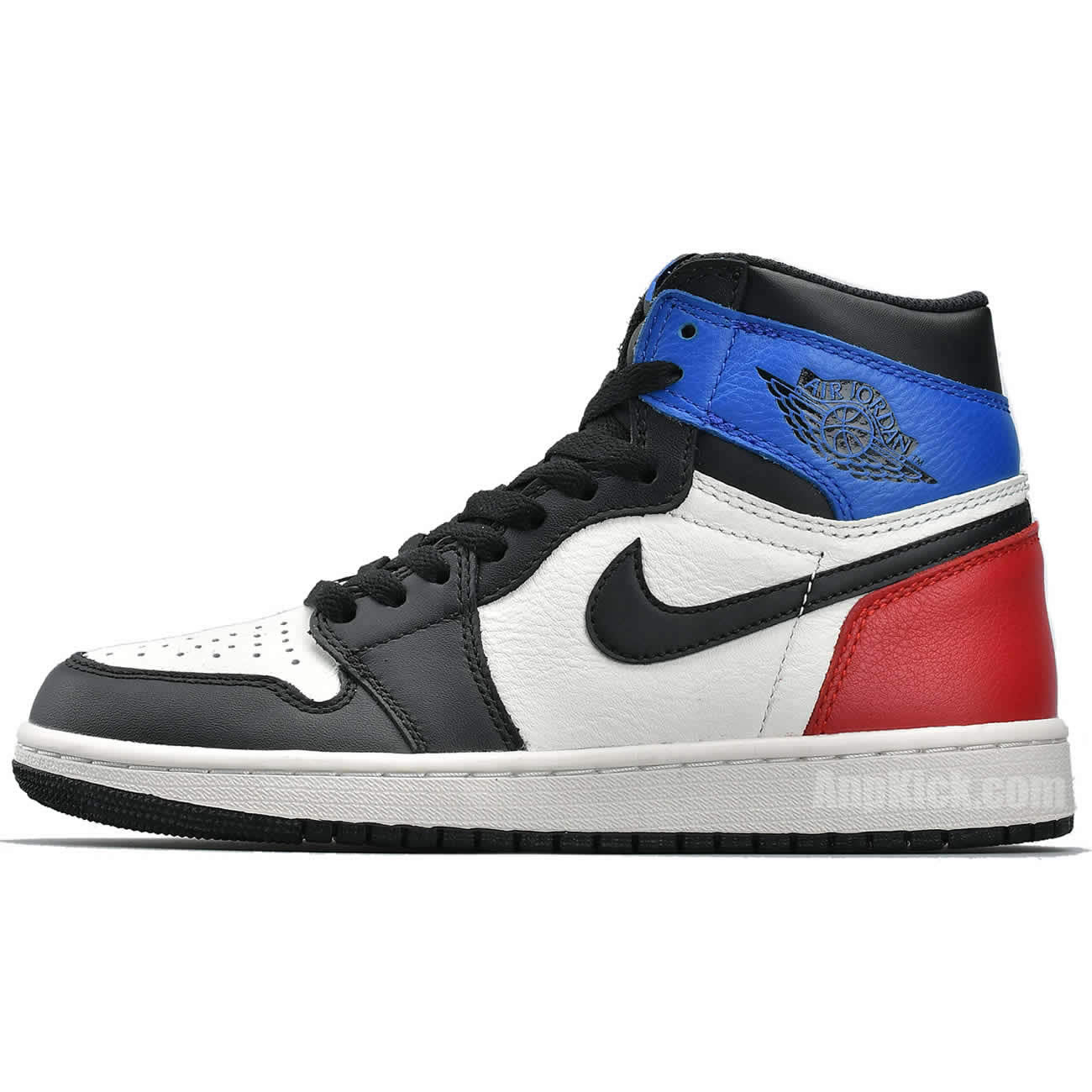 Air Jordan 1 Retro High OG Top 3 Retail For Sale Black Sail 555088-703