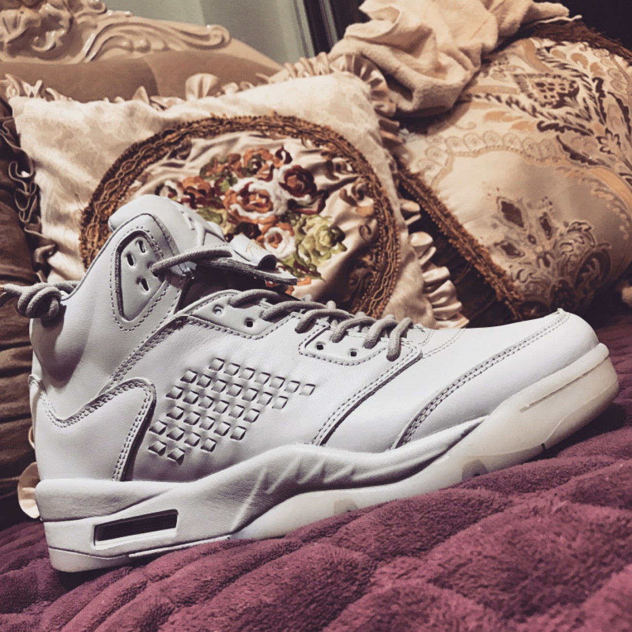 Air Jordan 5 Premium Pure Platinum 881432-003