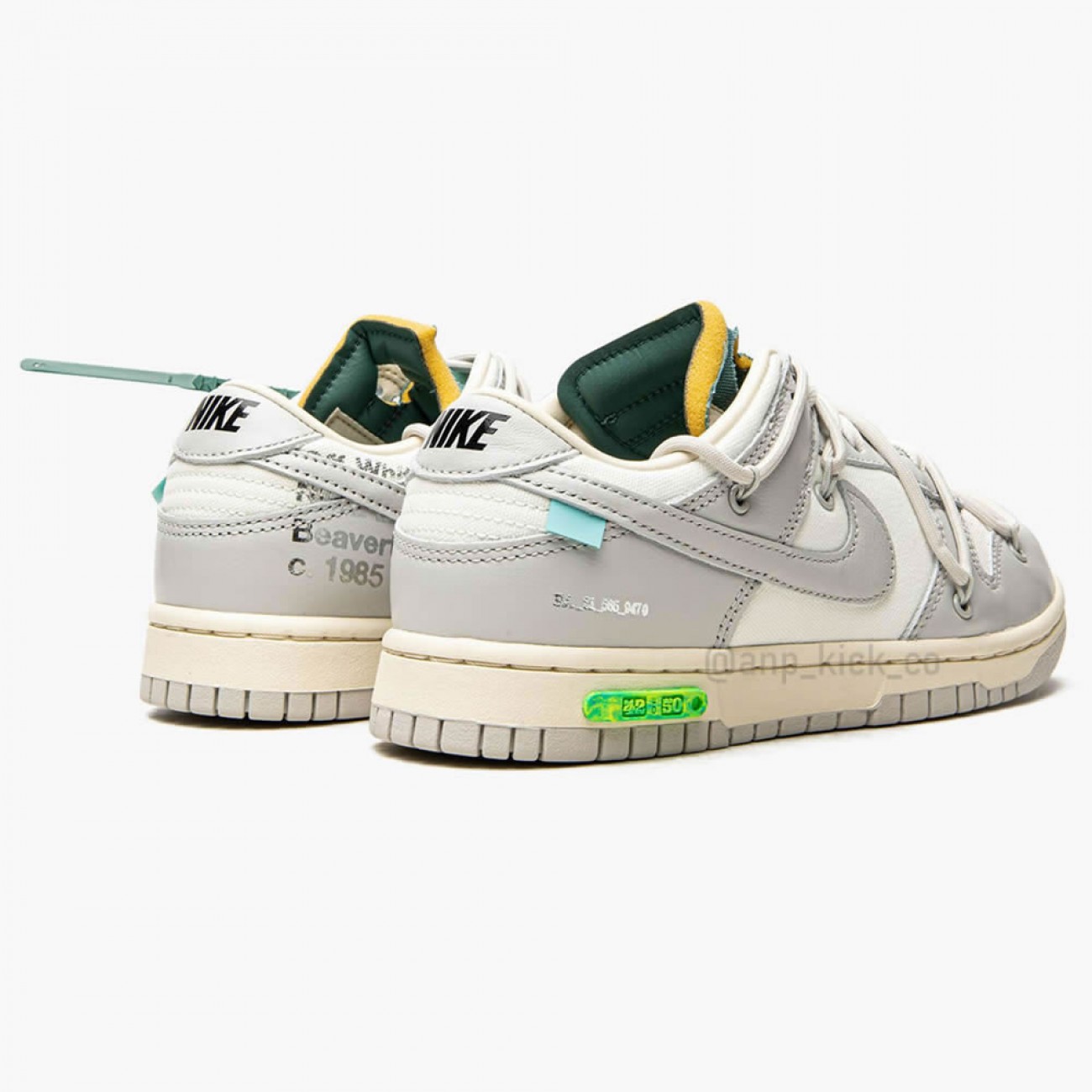 Nike SB Dunk Low Off-White Lot 42 OF 50 DM1602-117