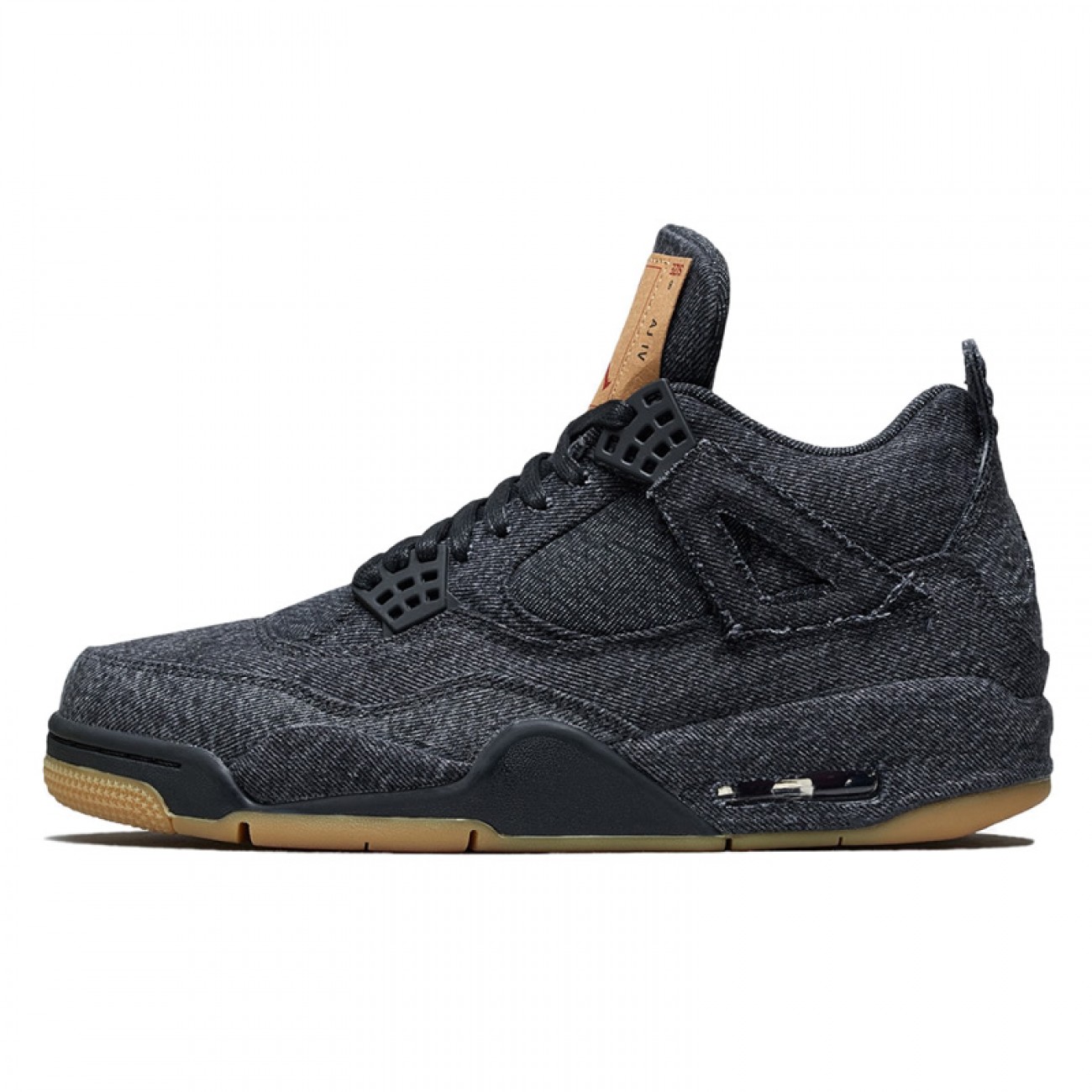 Levi's x Air Jordan 4 Black Denim AO2571-001