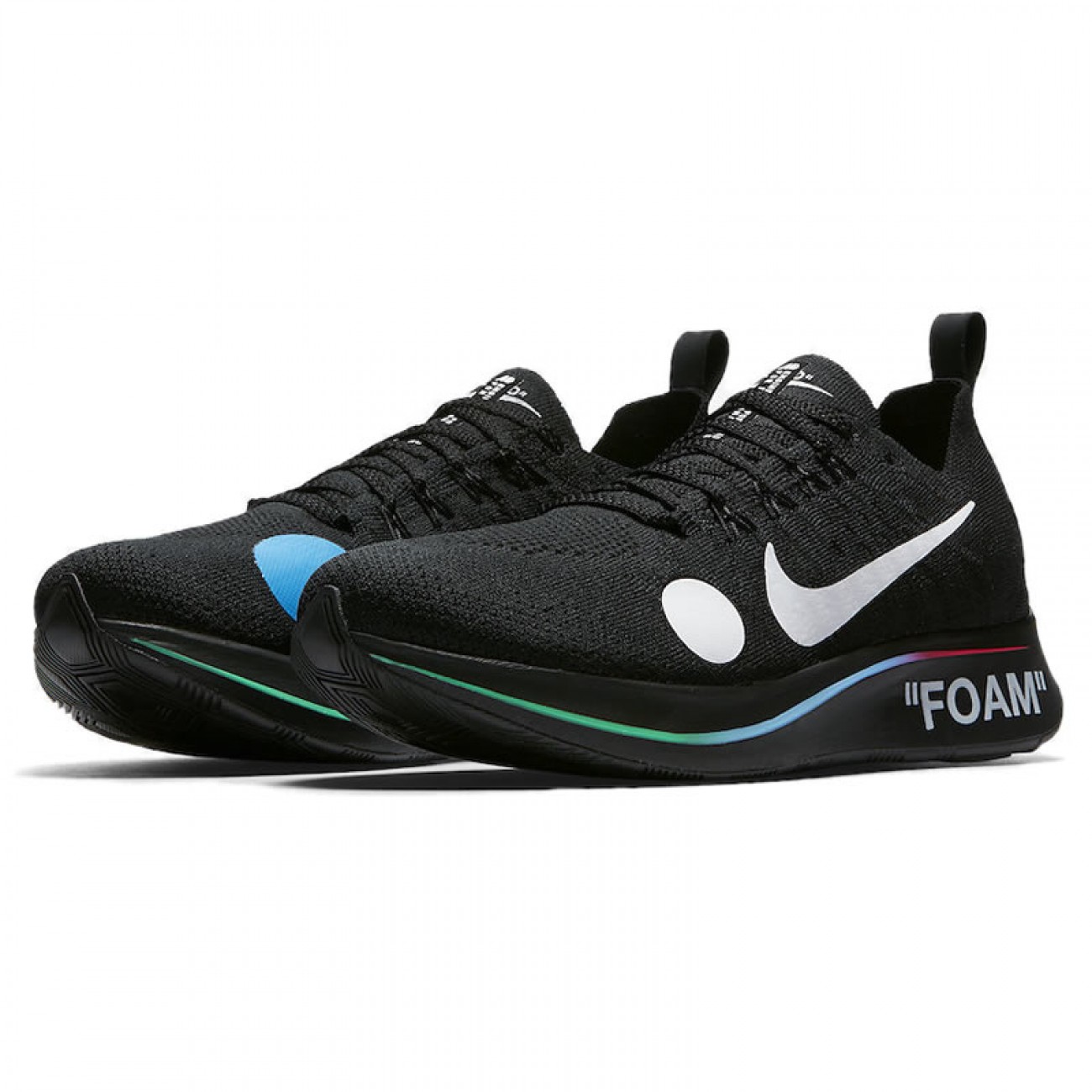 Off-White x Nike Zoom Fly Flyknit OW Mercurial Black AO2115-001