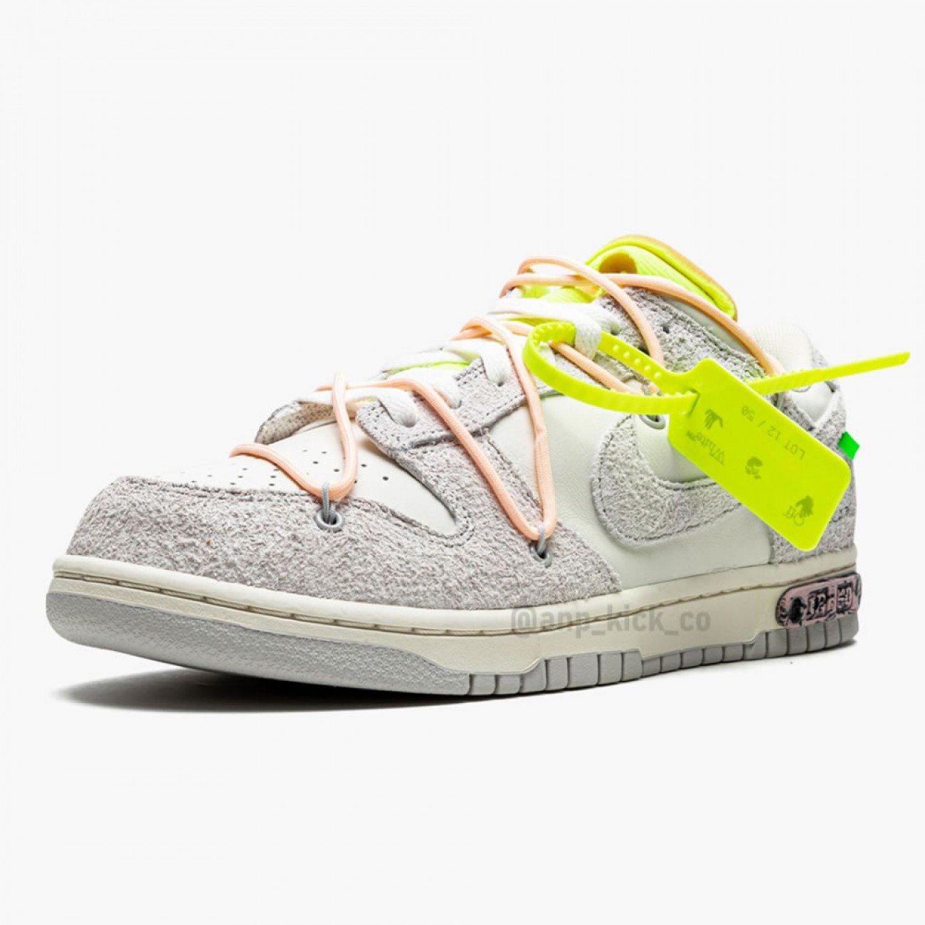 Nike SB Dunk Low Off-White Lot 12 OF 50 DJ0950-100