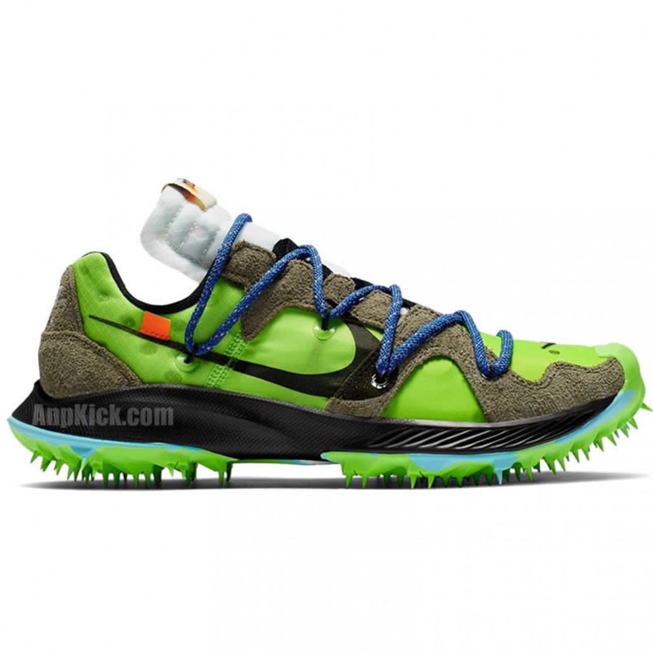 Off-White x Nike Zoom Terra Kiger 5 Green Athlete In Progress CD8179-300