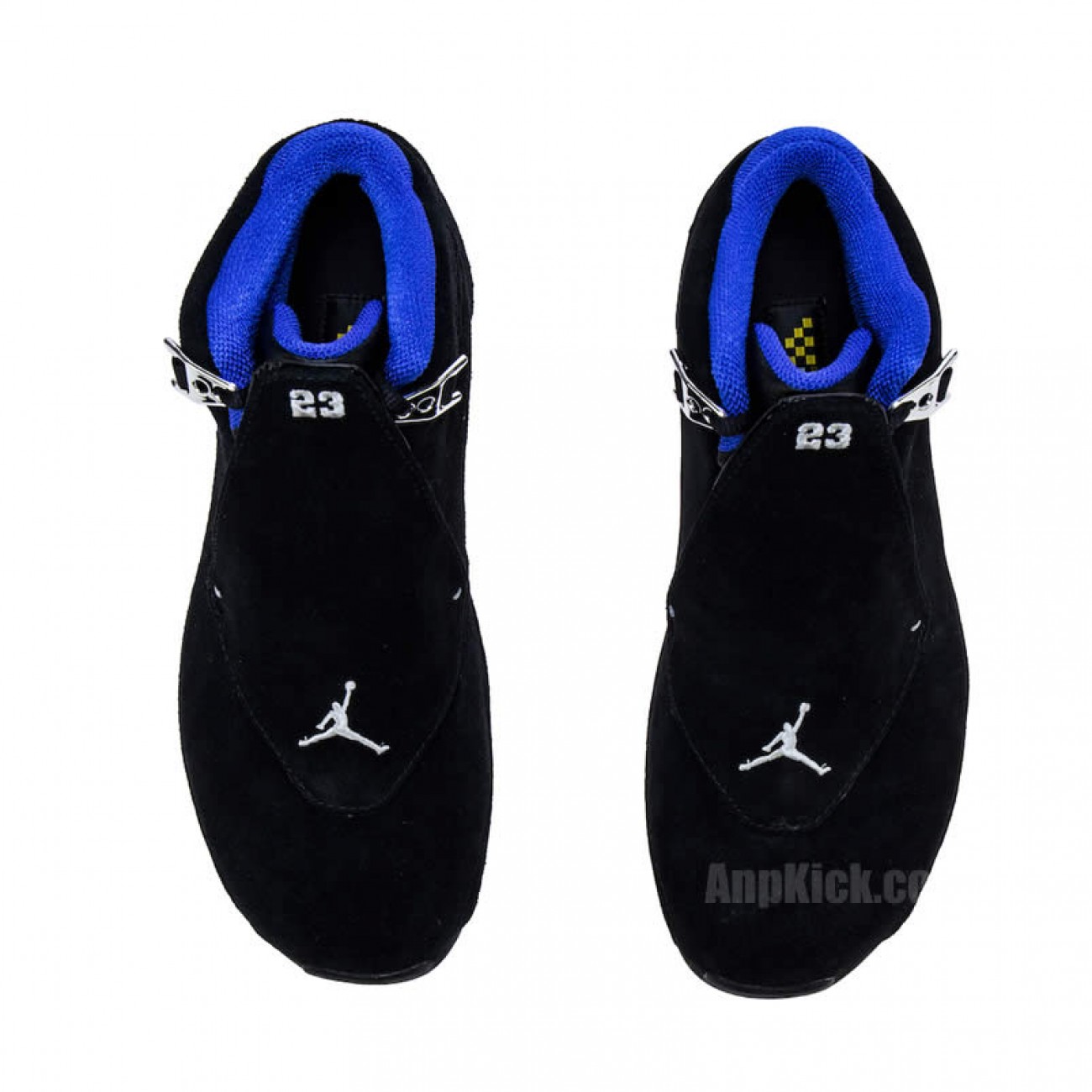 Air Jordan 18 Black Sport Royal Blue 2018 Release For Sale AA2494-007