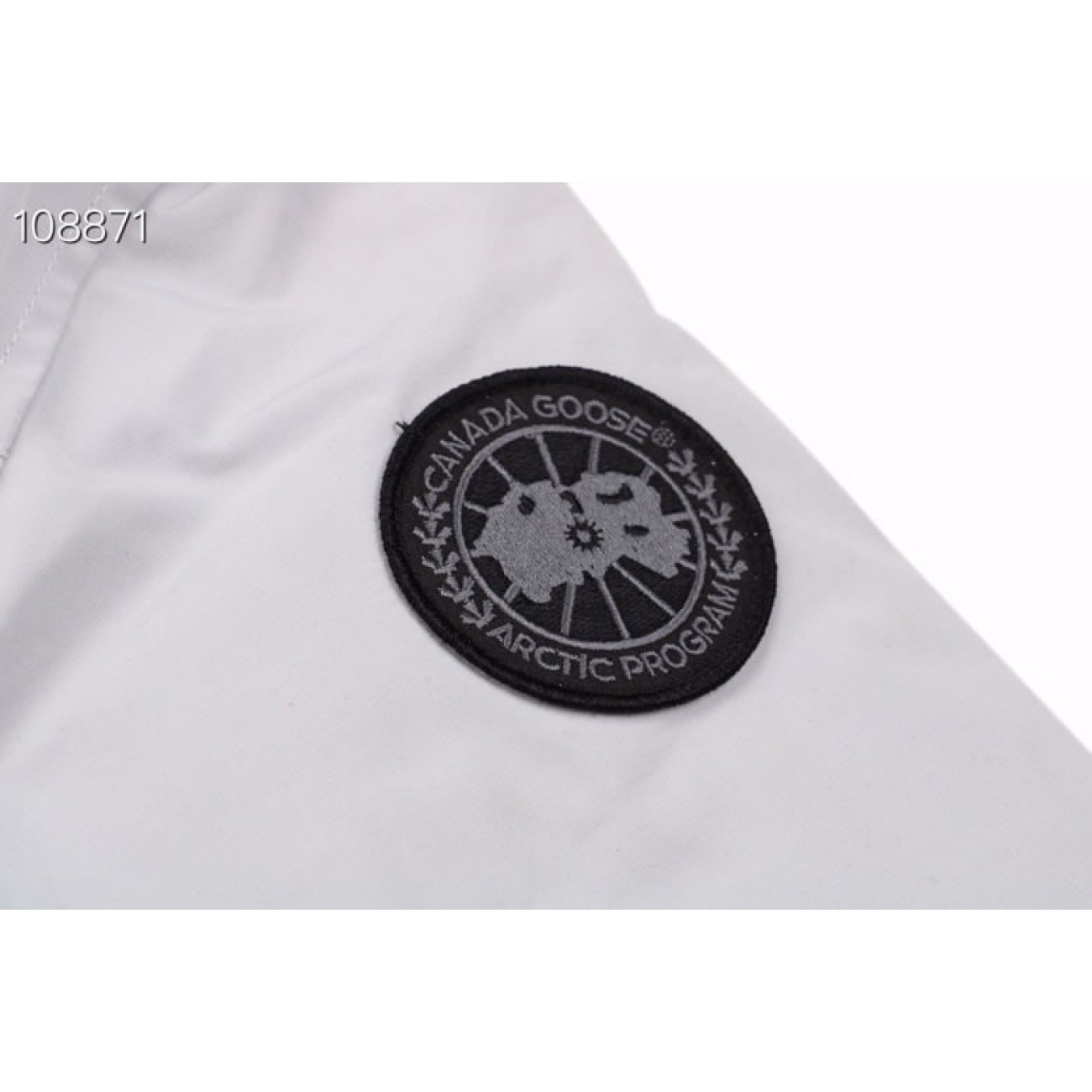 Canada Goose 'Maitland 4550MB 815 Down Jacket Coat Silver White