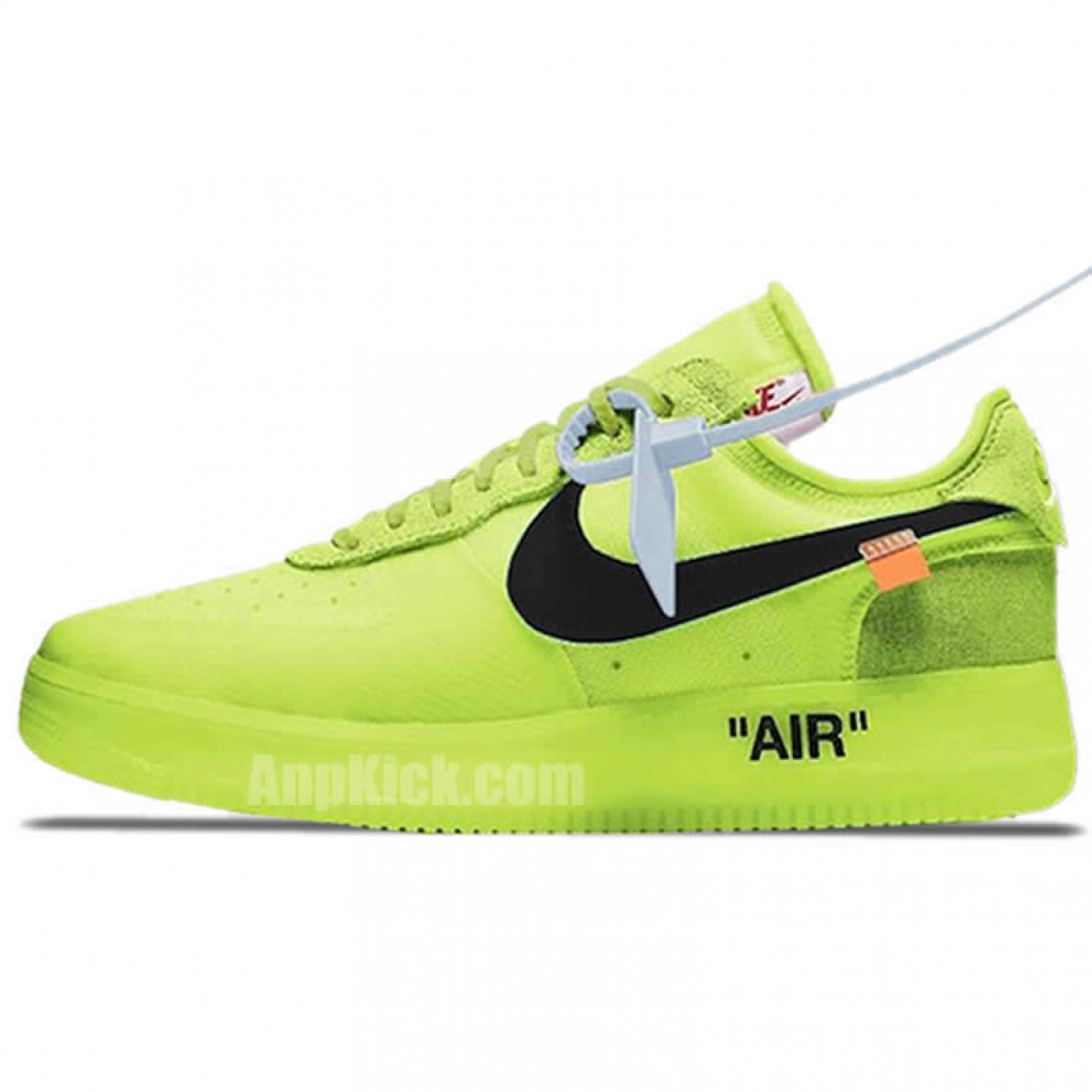 Off-White x Nike Air Force 1 Low Volt Green Release Date AO4606-700