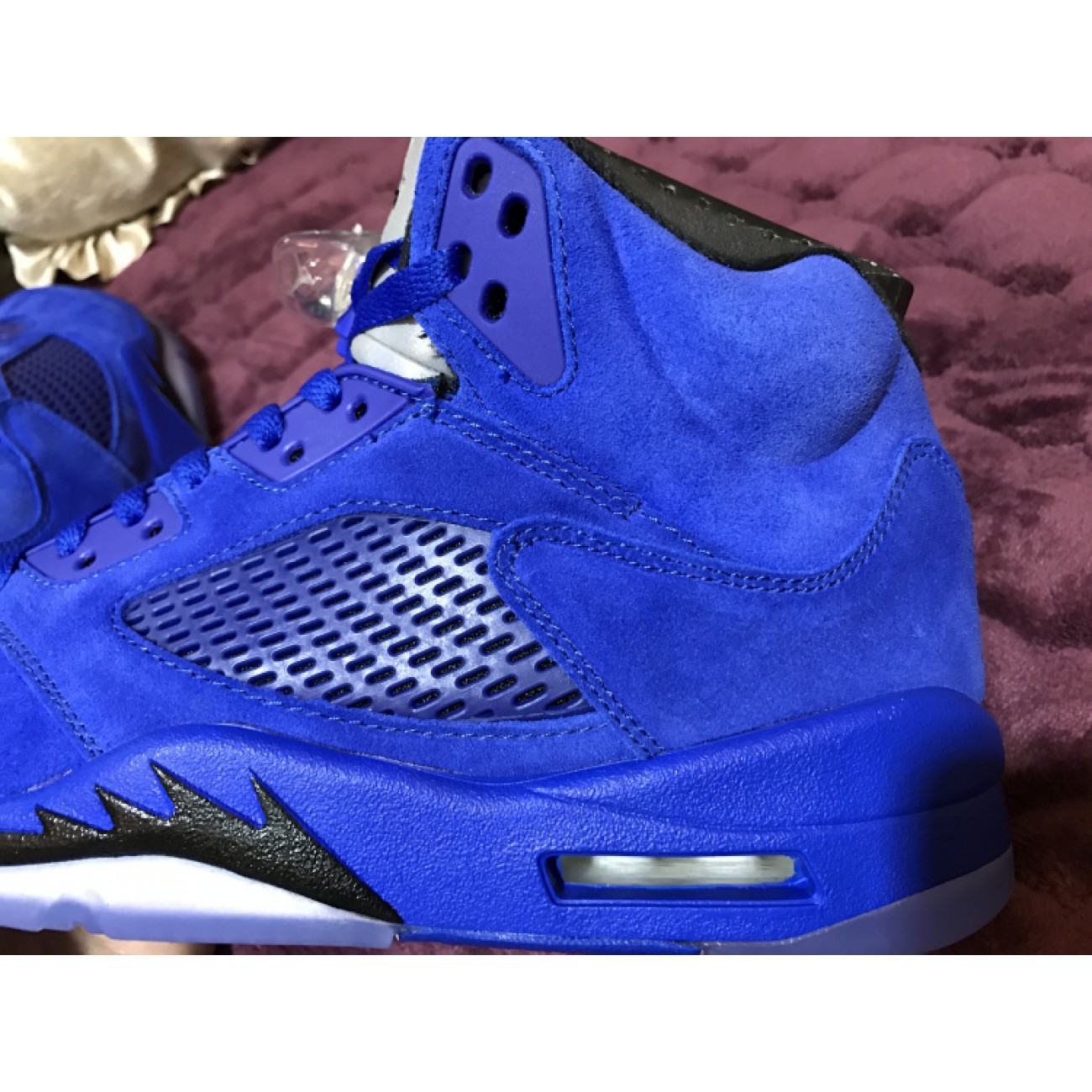 Air Jordan 5 Retro Blue Suede 136027-401