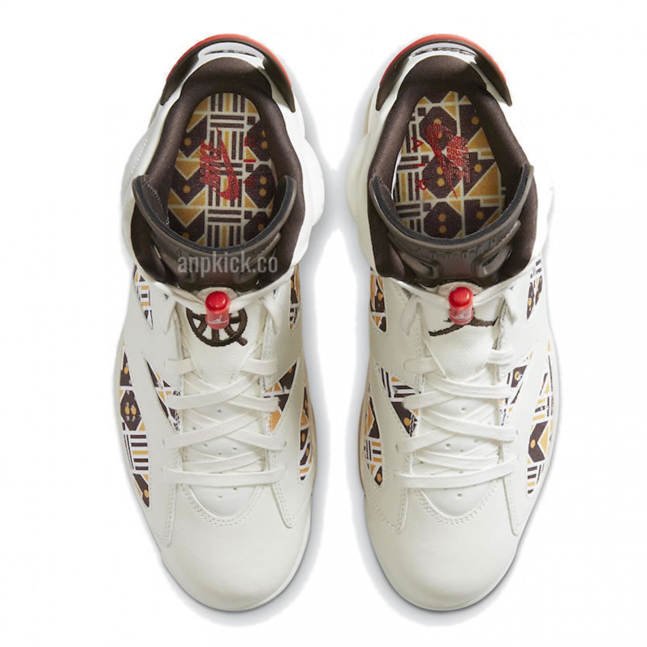 Air Jordan 6 Retro Quai 54 2020 Sail Baroque Brown CZ4152-100